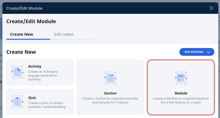 Use Authoring Copilot to create New Sections