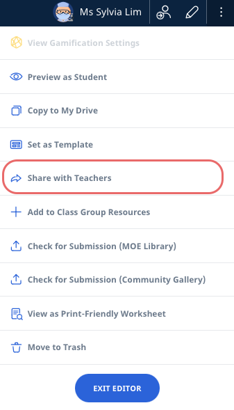 Share a Module