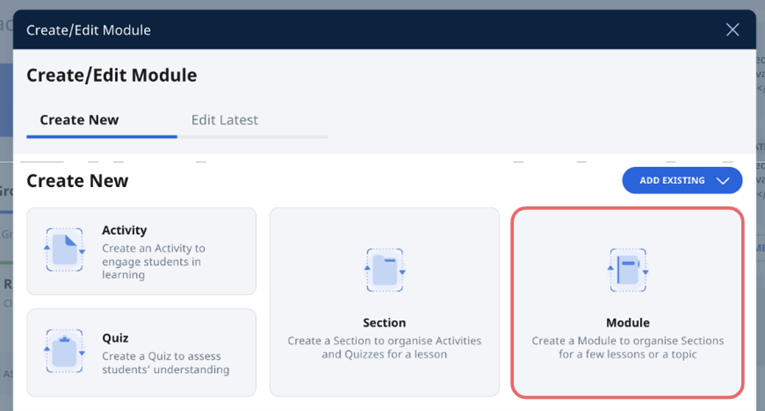 Tag Resources to Adaptive Learning System